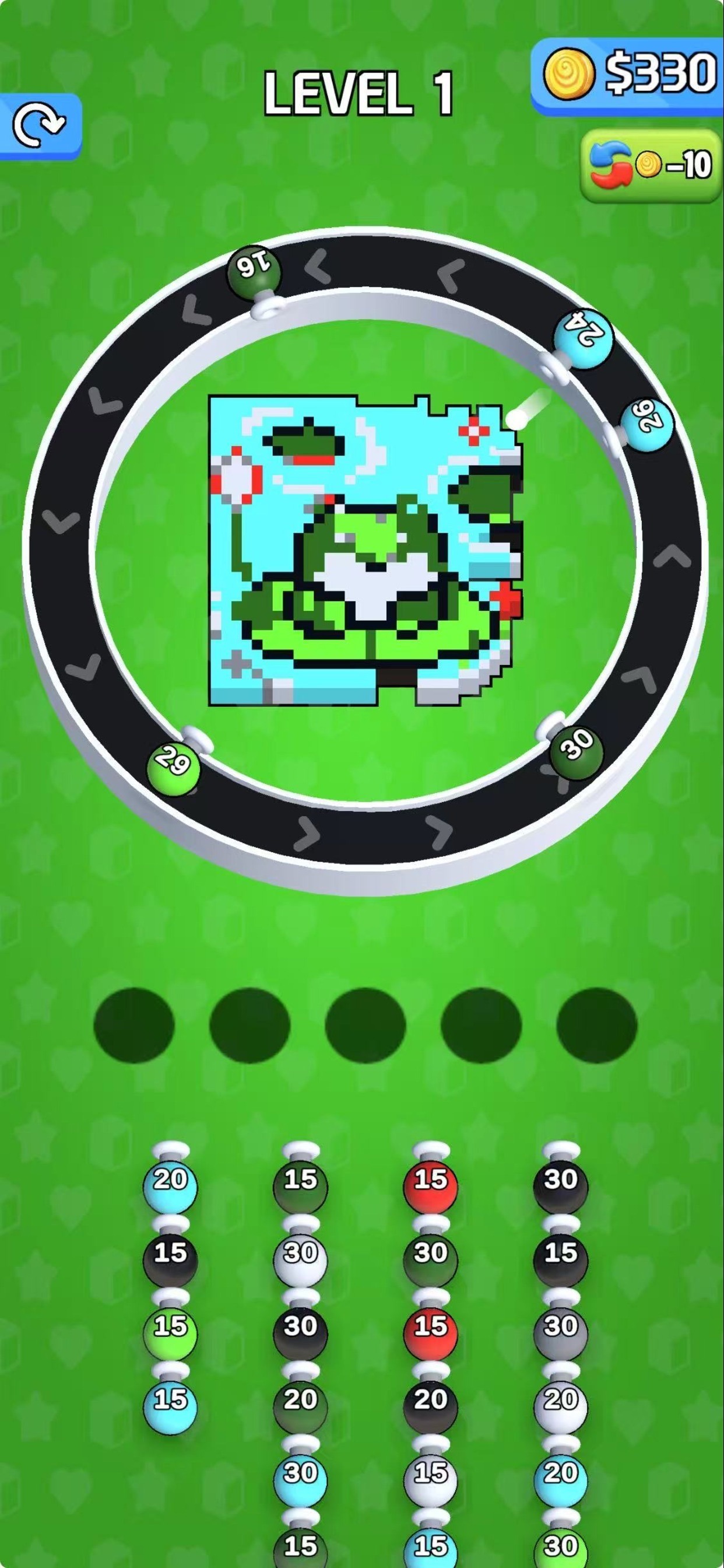 Pixel Out gameplay