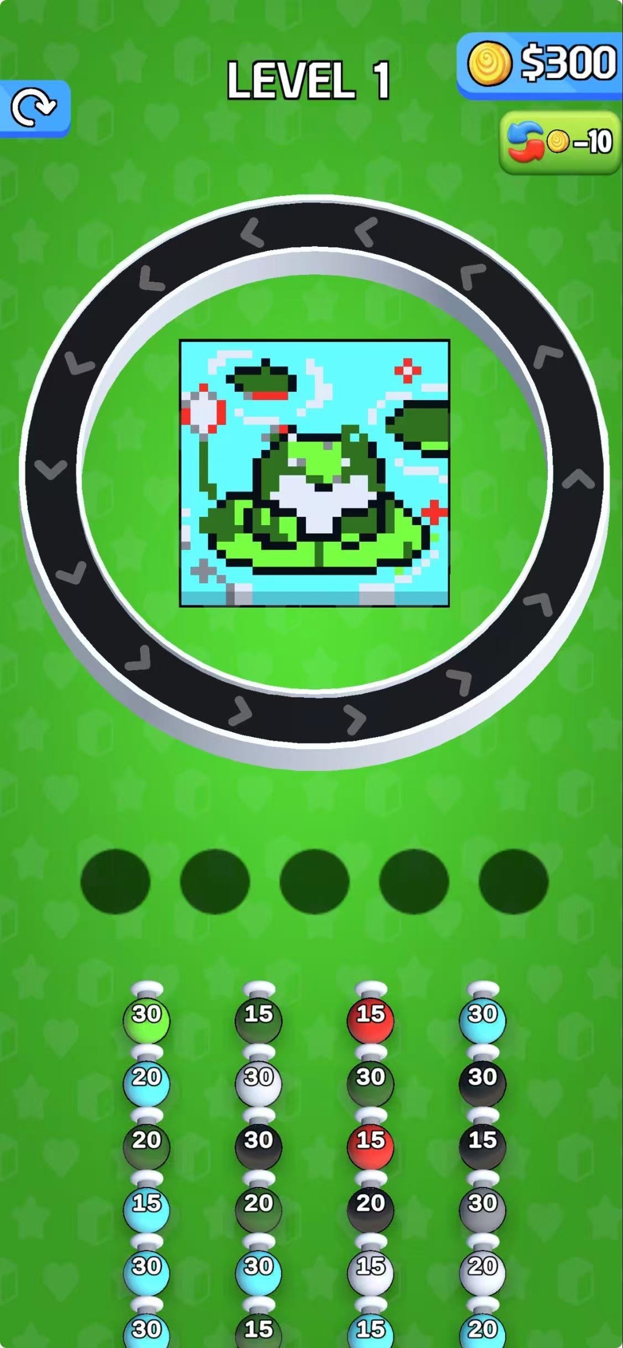 Pixel Out puzzle